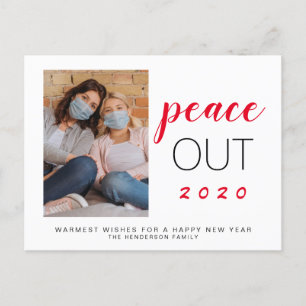 Cartes Pour Fêtes Annuelles Nouvel An Paix 2020 Photo