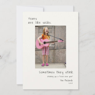 Cartes Pour Fêtes Annuelles Nouvel An Photo Humoristique