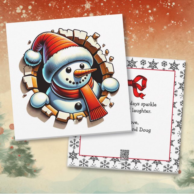 Cartes Pour Fêtes Annuelles Nouvel Noël personnalisé 3 jours (Créateur téléchargé)