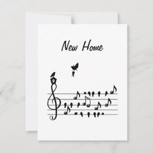 Cartes Pour Fêtes Annuelles Nouvelle Harmonie Maison : Oiseau Musical avec Mai