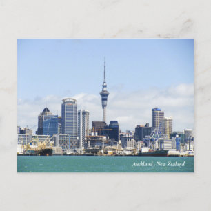 Cartes Pour Fêtes Annuelles Nouvelle-Zélande, Auckland, City Skyline