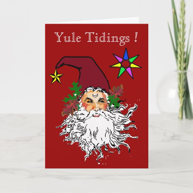 Cartes Pour Fêtes Annuelles Nouvelles de Noël (Devant)