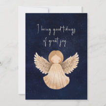 Nouvelles de Noël de Grande Joie Aquarelle Ange
