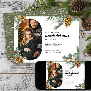 Cartes Pour Fêtes Annuelles Nouvelles les plus Merveilleuses Grossesse Photo P