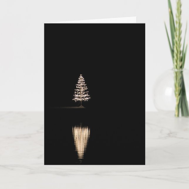 Cartes Pour Fêtes Annuelles Nuit silencieuse (Devant)