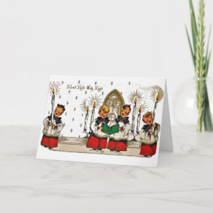 Cartes Pour Fêtes Annuelles Nuit Silencieuse - Choir Boys