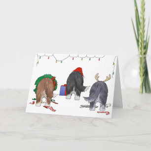 Cartes Pour Fêtes Annuelles Nulle chose, mais un Noël à l'ours