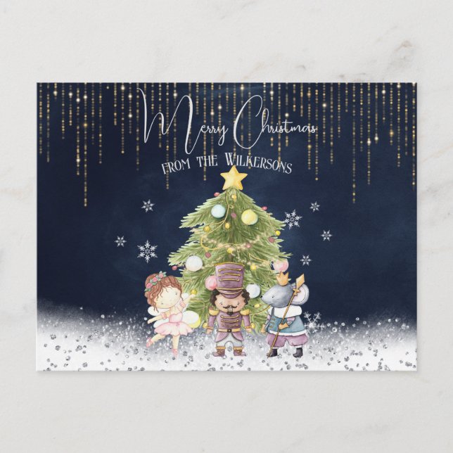 Cartes Pour Fêtes Annuelles Nutcracker à l'eau douce Noël (Devant)