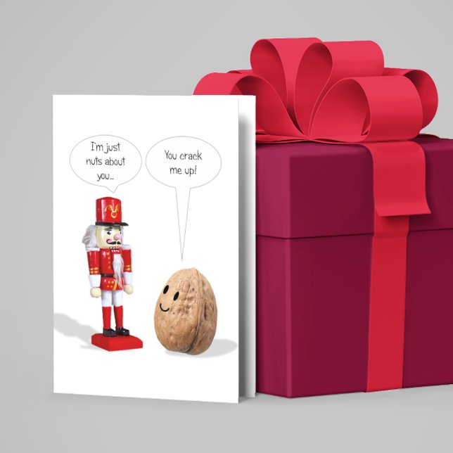 Cartes Pour Fêtes Annuelles Nutcracker Love Valentine's Card (Créateur téléchargé)