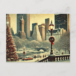 Cartes Pour Fêtes Annuelles NY - Magie Inoubliable des Fêtes dans la Grosse Po