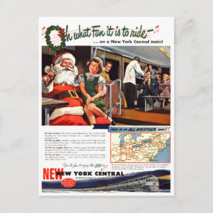 Cartes Pour Fêtes Annuelles NYC,Oh What Fun it Is