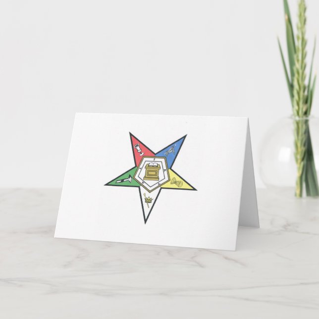 Cartes Pour Fêtes Annuelles O.E.S. Produits (Devant)