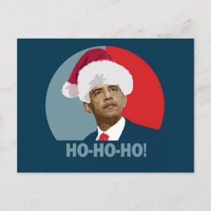 Cartes Pour Fêtes Annuelles Obama Christmas Ho Ho Ho
