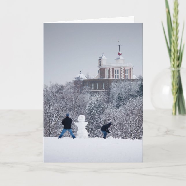 Cartes Pour Fêtes Annuelles Observatoire royal (Devant)