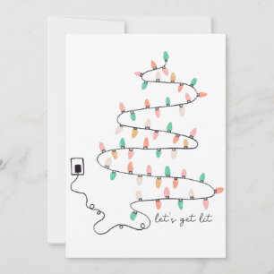 Cartes Pour Fêtes Annuelles Obtenons une faible citation Noël