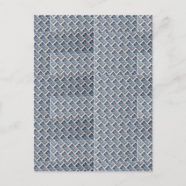 CARTES POUR FÊTES ANNUELLES #OCEANSKYILLUSIONS @ #GIFTGIVING #SWAGDESIGNWORLD (Devant)