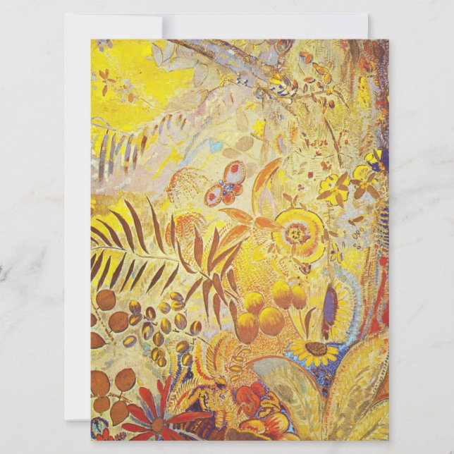 Cartes Pour Fêtes Annuelles Odilon Redon - Le Jour, (Devant)