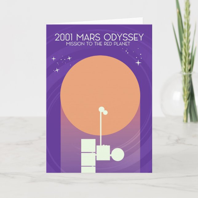 Cartes Pour Fêtes Annuelles Odyssée de mars 2001 (Devant)