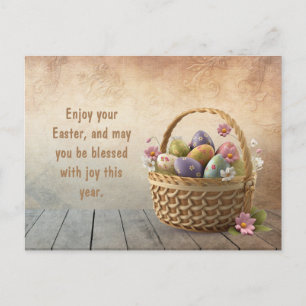 Cartes Pour Fêtes Annuelles OEuf de Pâques