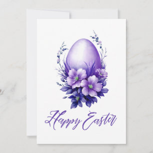 Cartes Pour Fêtes Annuelles Oeuf de Pâques de charme