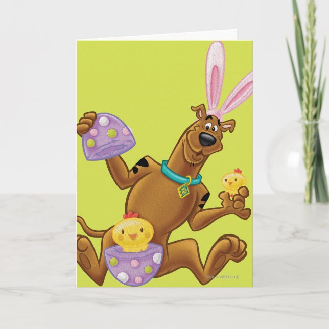 Cartes Pour Fêtes Annuelles Oeuf de Pâques éclos (Devant)