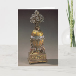 Cartes Pour Fêtes Annuelles Oeuf de Pâques sous forme de vase