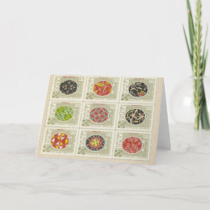 Cartes Pour Fêtes Annuelles Oeuf de Pysanka pâques d'Ukrainien