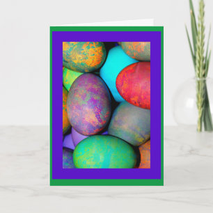 Cartes Pour Fêtes Annuelles OEuf-stra Spécial Pâques OEufs Gras