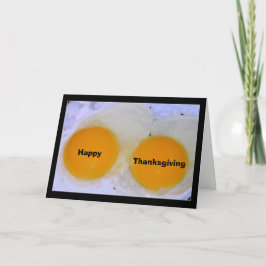 Cartes Pour Fêtes Annuelles Oeuf-stra Special Thanksgiving