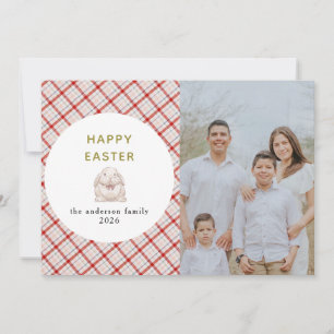 Cartes Pour Fêtes Annuelles Œufs aquarelle modernes élégants Joyeuses Pâques P