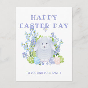 Cartes Pour Fêtes Annuelles Oeufs De Lapin Et De Pâques