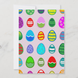 Cartes Pour Fêtes Annuelles Oeufs de Pâques