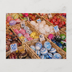 Cartes Pour Fêtes Annuelles OEufs de Pâques tchèques