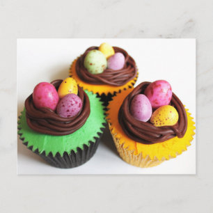 Cartes Pour Fêtes Annuelles OEufs nids des cupcakes de Pâques