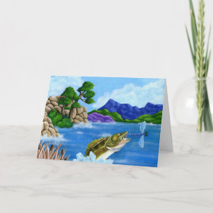 Cartes Pour Fêtes Annuelles Oeuvre d'art gagnante pour enfants : doré