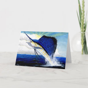 Cartes Pour Fêtes Annuelles Oeuvre d'art gagnante pour enfants : voilier