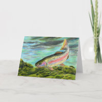 Oeuvres d'art gagnantes pour enfants : truite arc-