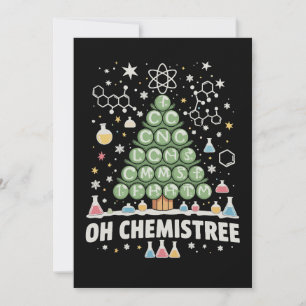 Cartes Pour Fêtes Annuelles Oh Chemistree Tableau Périodique Chimie Noël