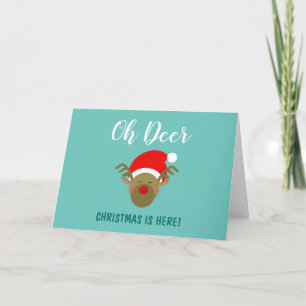 Cartes Pour Fêtes Annuelles Oh Cher Noël est ici