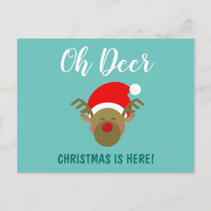 Cartes Pour Fêtes Annuelles Oh Deer Christmas ici