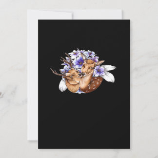 Cartes Pour Fêtes Annuelles Oh Deer Clean Minimal Style