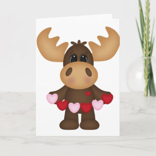 Cartes Pour Fêtes Annuelles Oie d'amour des bois