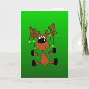 Cartes Pour Fêtes Annuelles Oie de Noël tordue