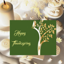 Oiseau D'Or De La Vie Bon thanksgiving D'Automne A