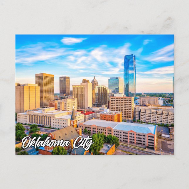 Cartes Pour Fêtes Annuelles Oklahoma City, Oklahoma, USA (Devant)