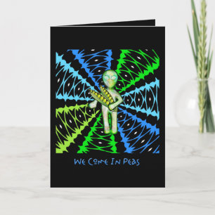 Cartes Pour Fêtes Annuelles On est à Peas... Passe The Mashed Potatoes !