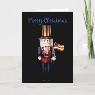 Cartes Pour Fêtes Annuelles Oncle Sam Nutcracker