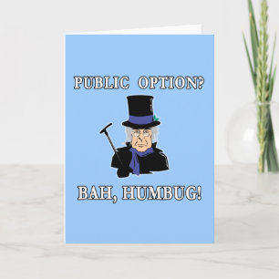 Cartes Pour Fêtes Annuelles Option publique ? Bah, fumiste !  T-shirt de