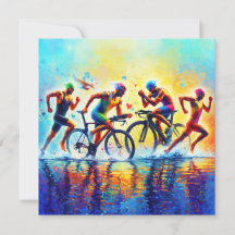 Oreiller de triathlon pour amateurs de sport