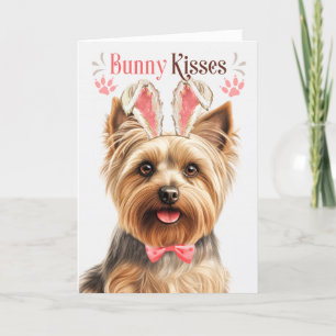 Cartes Pour Fêtes Annuelles Oreilles de lapin de chien de Terrier Silencieux p